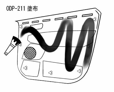 ドア内張り施工イメージ