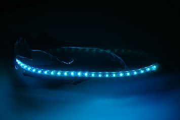 LEDテープ発色水色